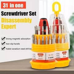 31 PCs stainless steel screw driver set