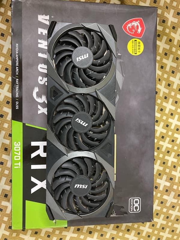 MSI RTX 3070 Ti Ventus 3X OC 3