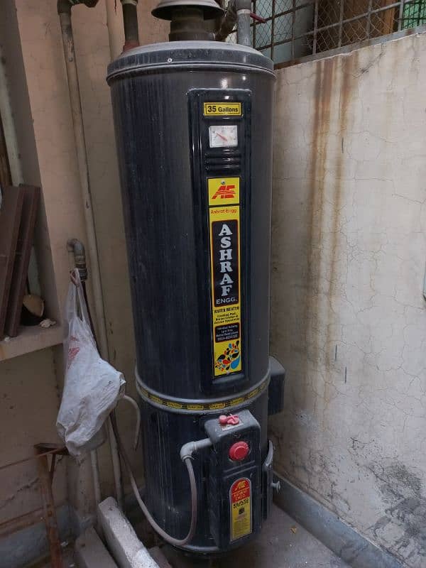 35 Galon Gas and Electric Gyser 1