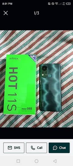 Infinix hot 11s 6.128 full fresh condition