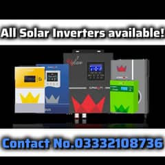 Solar Inverters, Solar Panels, Batteries Available At Cheap Price