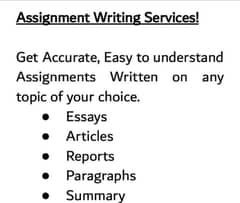 Assignment