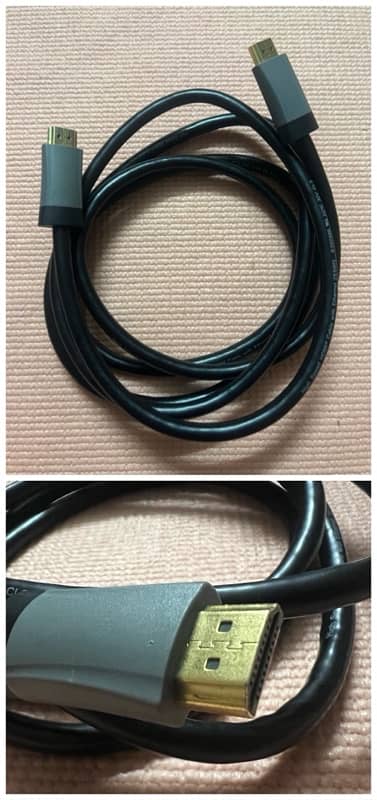 Branded Super Speed C2C HDMI DVI VGA mini Dp Thun Display Cables 10