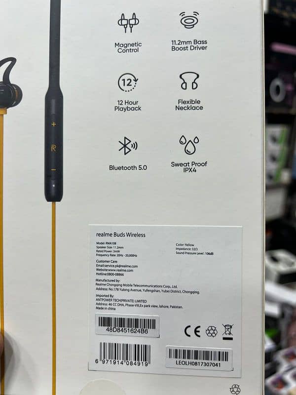 Realme Buds Wireless  100 per orignal 2