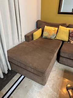 INTERWOOD L Shaped Sofa