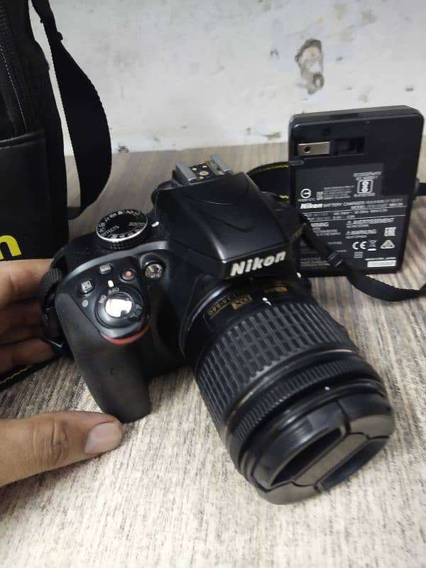 Nikon D3300 DSLR Camera With Bag, 32gb Card, 10/10 Battery & Charges 1