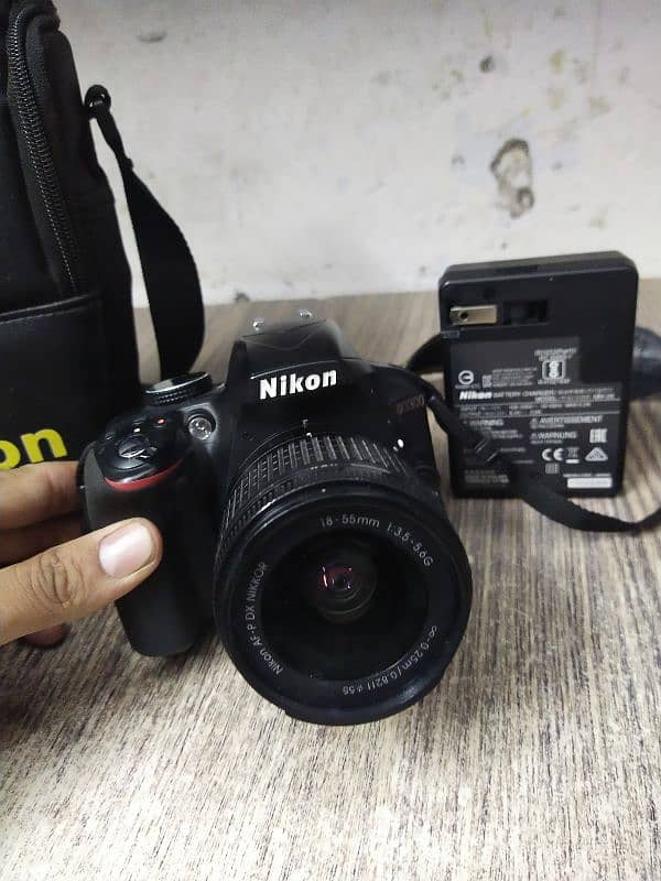 Nikon D3300 DSLR Camera With Bag, 32gb Card, 10/10 Battery & Charges 2