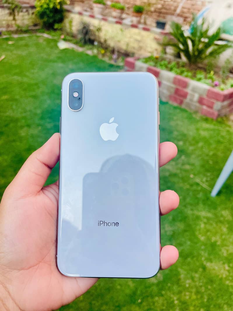 iPhone X 256gbs, white 0