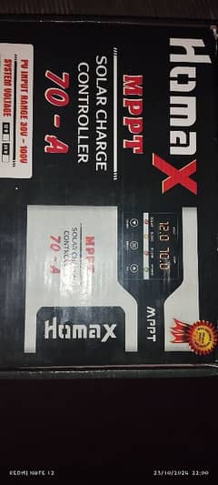 Mppt  homax solar charger and controller