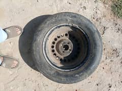 Tyre with rim