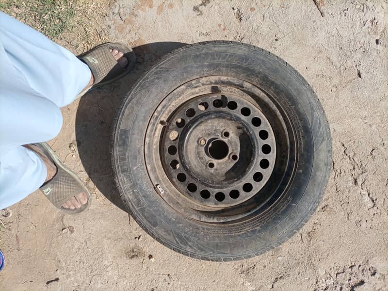 Tyre with rim 1