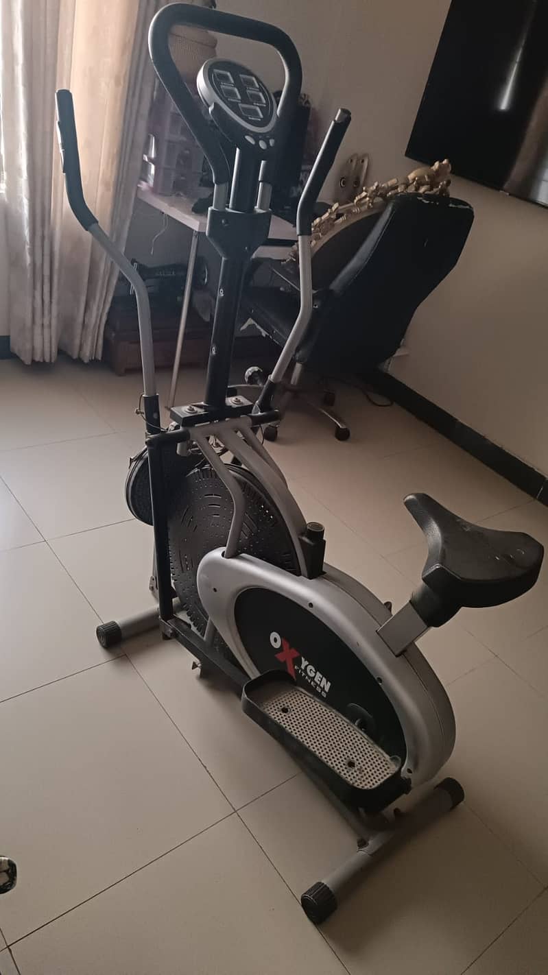 Exercise Cycle Elliptical 1