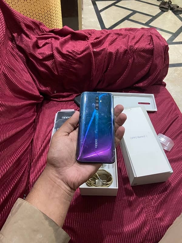 Oppo reno 2f penel band hai back bi break 1