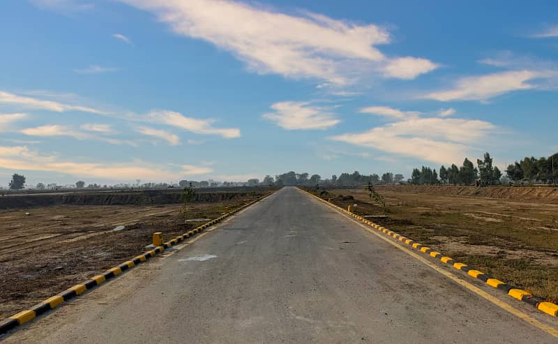 All Paid ! Nearest 300ft Road On-Ground Best and Reasonable 5 Marla Plot In LDA City Lahore 2