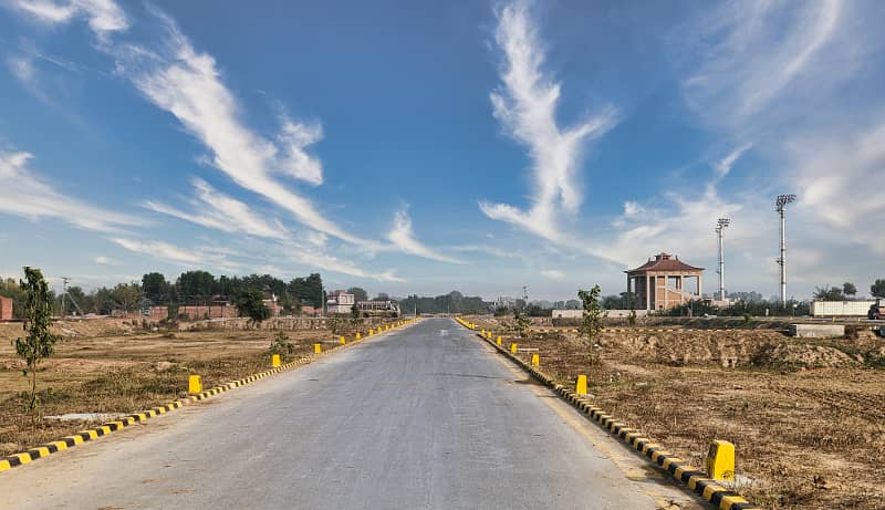 All Paid ! Nearest 300ft Road On-Ground Best and Reasonable 5 Marla Plot In LDA City Lahore 7