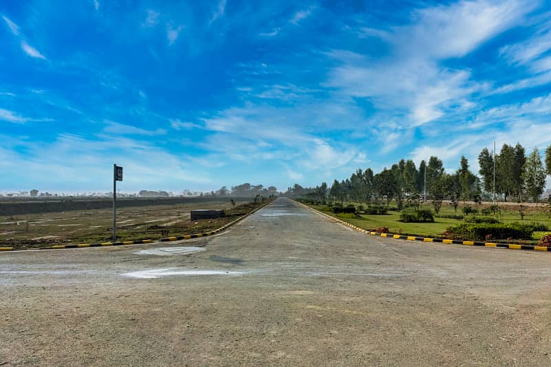 All Paid ! Nearest 300ft Road On-Ground Best and Reasonable 5 Marla Plot In LDA City Lahore 12