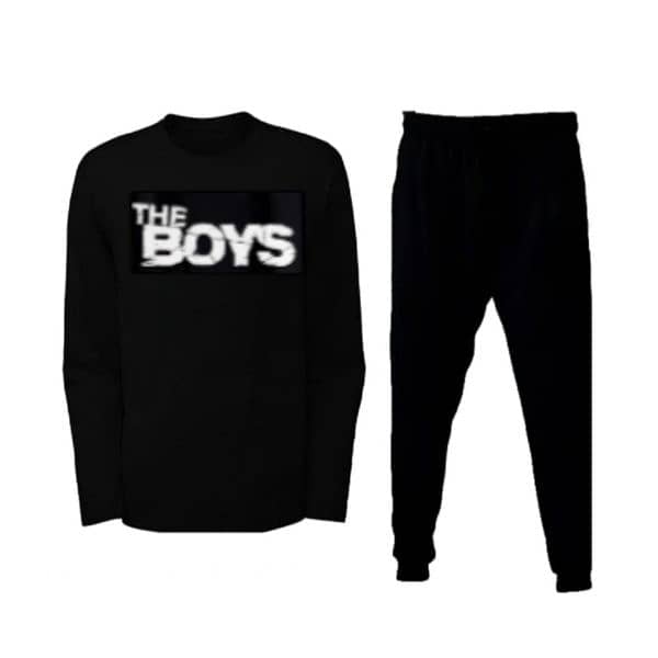 2 pc Men's Micro Printed Tracksuit 5