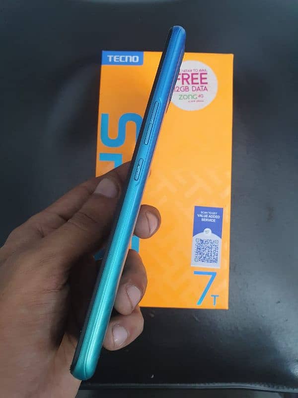 Tecno Spark7T 4/64 6000mah with box 4