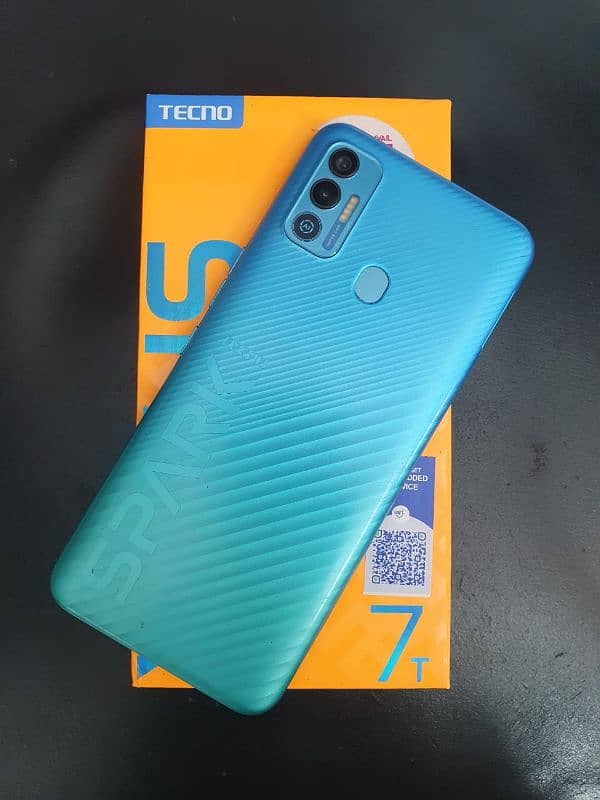 Tecno Spark7T 4/64 6000mah with box 6