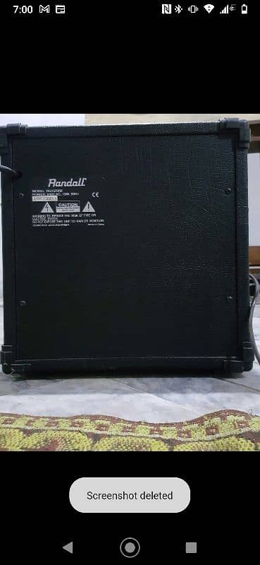 Randall rg15rxm amp 1