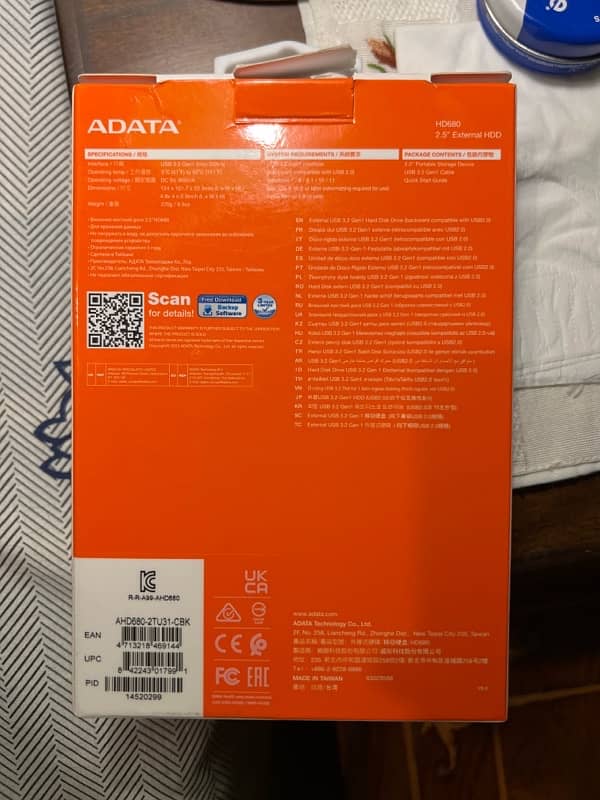 ADATA Hard drive 2TB 1