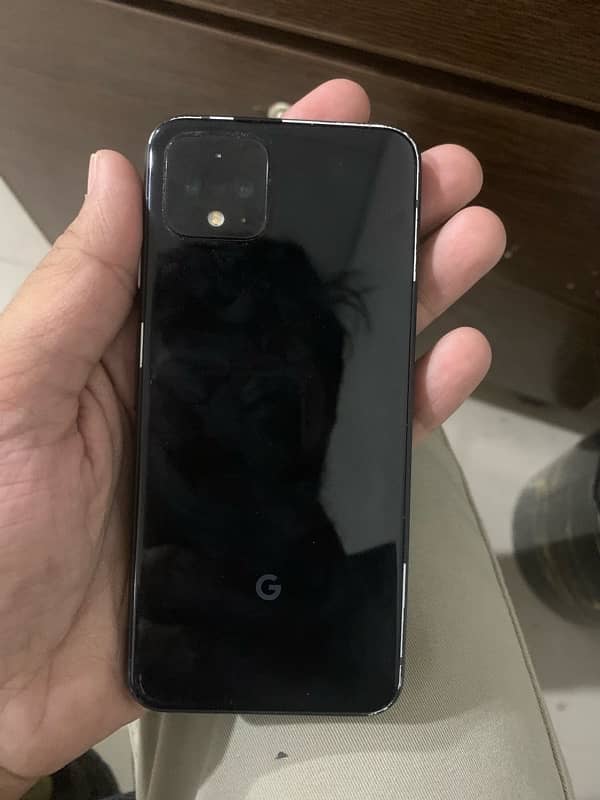 goole pixel 4 64gb 6gb ram black colour 1