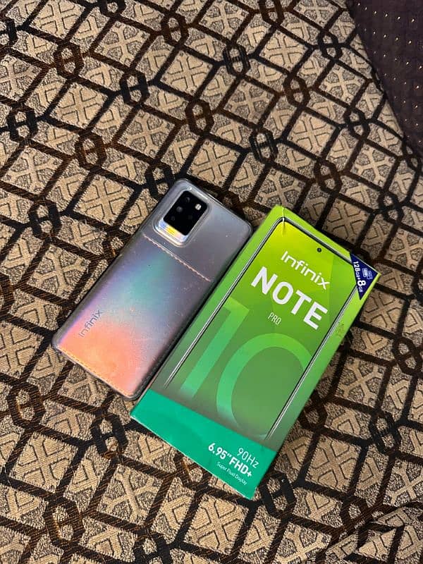 Infinix note 10 pro 8/128 7