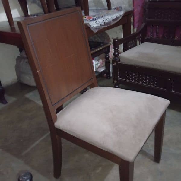 Dining chairs / wooden dinning chairs / 4 dinning chairs for sale 3