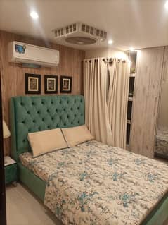 Furnished 2-Bedroom Flat for Rent in Sector C, Bahria Town 75k