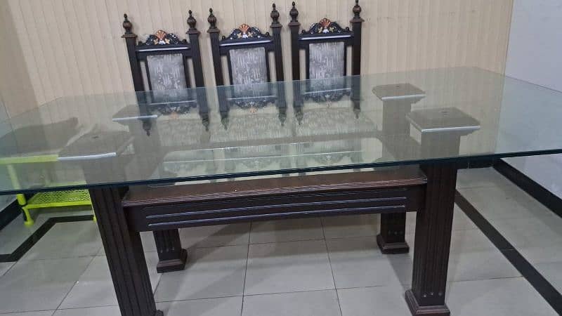 Pure Sheesham 8 Chairs Dinning Table 0