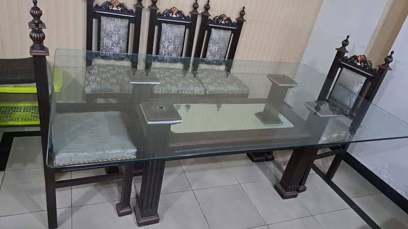 Pure Sheesham 8 Chairs Dinning Table 1