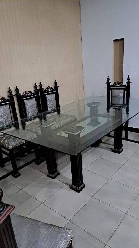 Pure Sheesham 8 Chairs Dinning Table 4