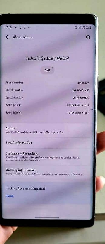 Samsung Galaxy note 9 128 gb 7