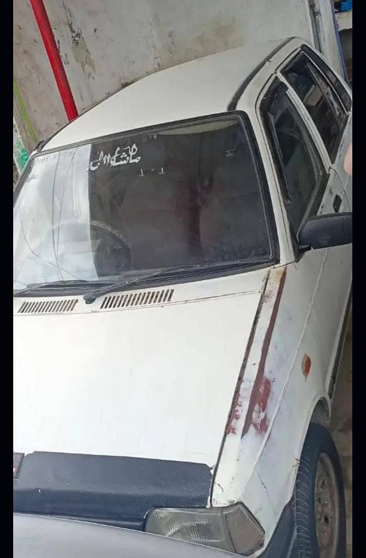 Suzuki Mehran 1992 modl genuine condition . 03165643187 contact number 5