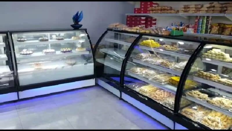 Bakery sweet counter | Cake counter | glass counter 9