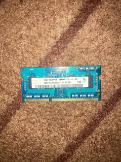 ddr 3  2 gb ram card for laptop