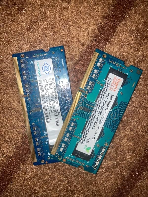 ddr 3  2 gb ram card for laptop 1