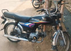 honda 70cc 2010 model black orignol tenky tapy all ok bike h