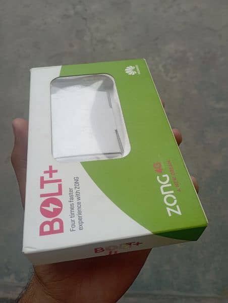 Zong bolt plus 4G unlock device. 6