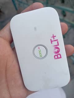 Zong bolt plus 4G unlock device in good condition.