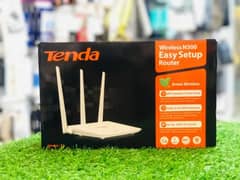 Brand New Tenda F3  Easy Setup Router| 300 Mbps| 3 Antenna| Heavy Duty