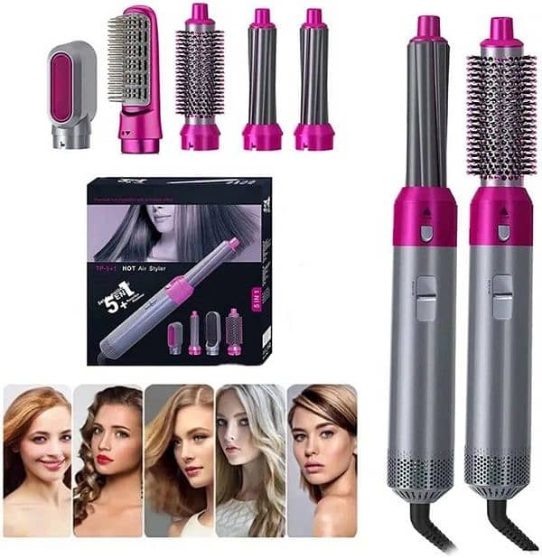 5 in 1 Hair Dryer, Hair Dryer For Women 2