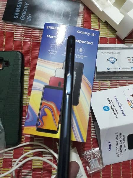 Original Samsung J6 plus+,Full box,(03165859104),Ram 3gb,Memory 32gb 7