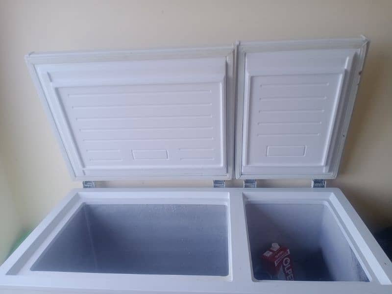 2 door freezer almost new condition 1