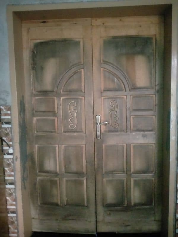 wooden door 1