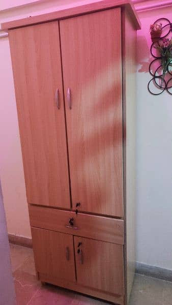 cupboard with dressing table & bed 4