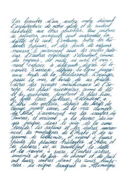 handwriting