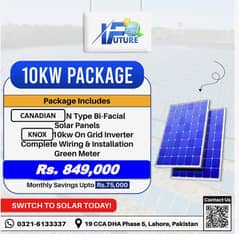 10kw On Grid Solar Panels Package