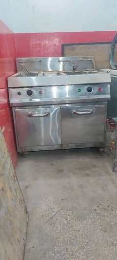 deep fryer auto double machine 10/10 he argant sell