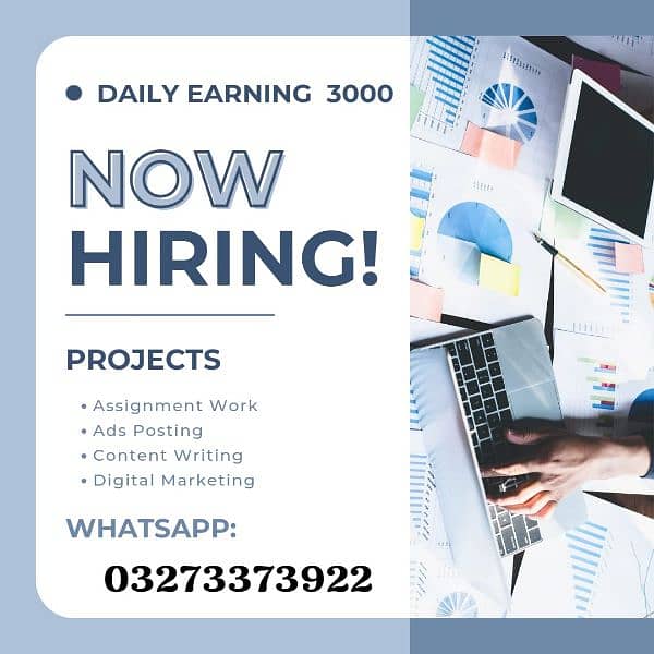 Online Work Opportunity! Earn Daily 3000pkr 0